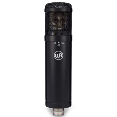 Warm Audio WA-47jr Large Diaphragm FET Studio Condenser Microphone, Black image 2