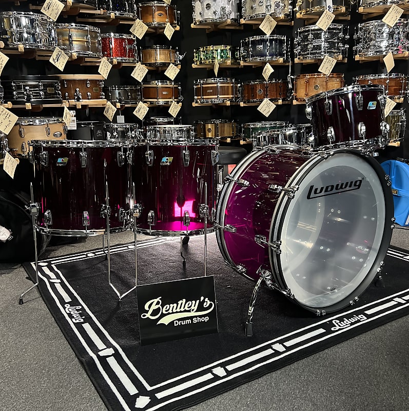 ludwig vistalite zep set