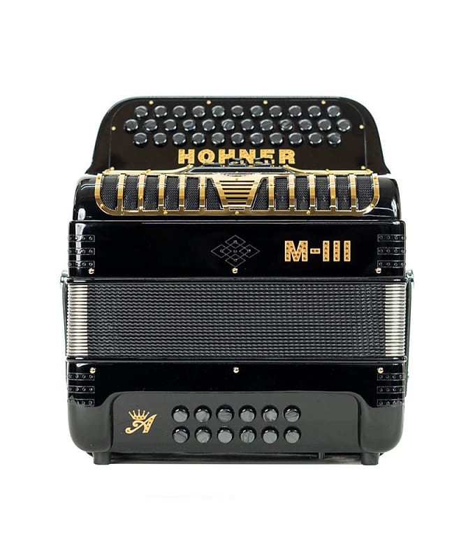 Vallenato Norteño Accordion Hohner Corona Rebelde III GCF