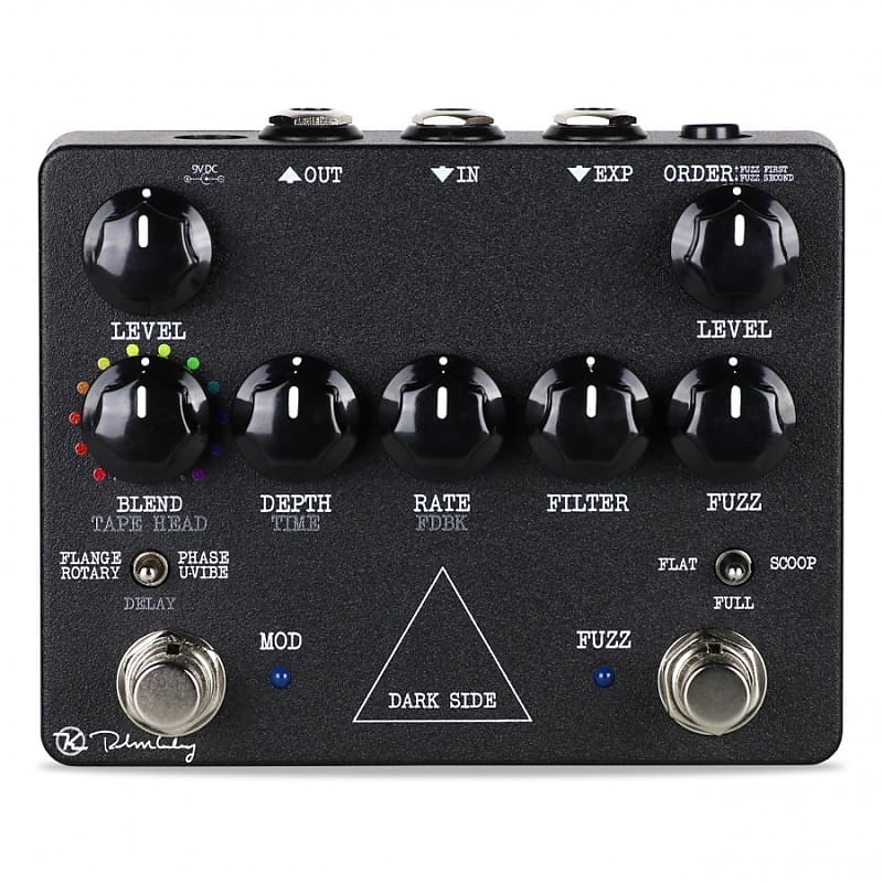 Keeley Electronics Dark Side Fuzz Mod Workstation Pedal Reverb