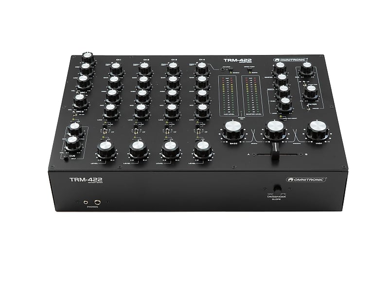 未使用品！Omnitronic TRM-422 4chロータリーミキサー 楽天市場】Omnitronic(オムニトロニック) / TRM-422/4チャンネル