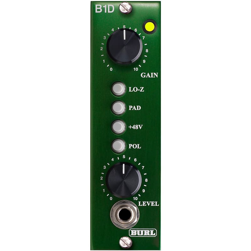 Burl Audio B1D 500 Series Microphone Preamp And DI | Reverb