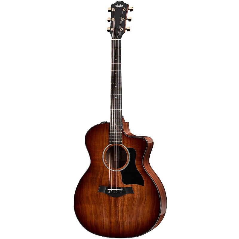 Taylor 224CE-K-DLX Grand Auditorium Koa Acoustic-Electric Guitar, Deluxe image 1