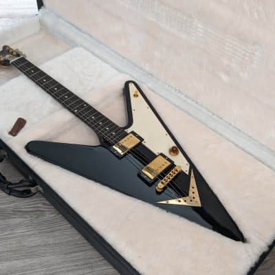 Gibson Reverse Flying V - Limited Edition - Ebony Black for sale