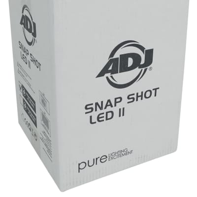 American DJ ADJ Snap Shot LED II White Strobe Light Effect w/220 bright LED's image 9