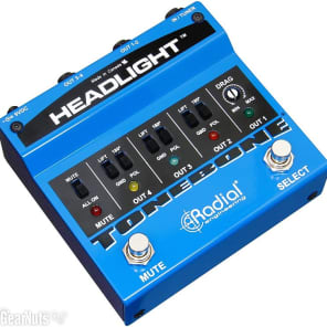 Radial Headlight 4-output Guitar Amp Selector Pedal image 3