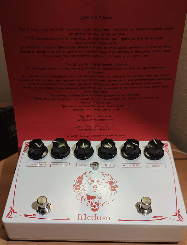 Red Witch Medusa – Chorus/Tremolo – FIRST Serie Handwired 2010s 