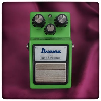 ギター Analog.Man TS-9 mod tube screamer aNaLoG.MaN Ibanez TS9 Tube Screamer (SILVER MOD) - Pedal of