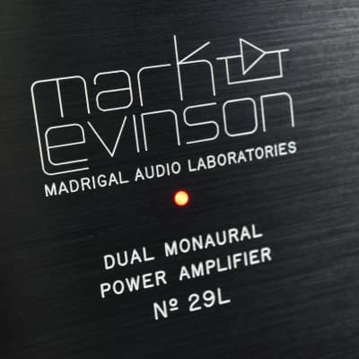 Mark Levinson No 29L Dual Mono Power Amplifier in Excellent Condition image 6