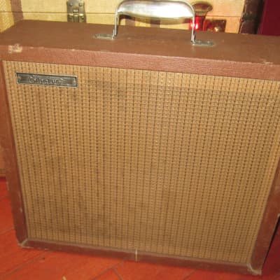 ~1961 Rickenbacker M-8 Amp Brown w/ Fender Speaker Sounds Great like a Champ for sale