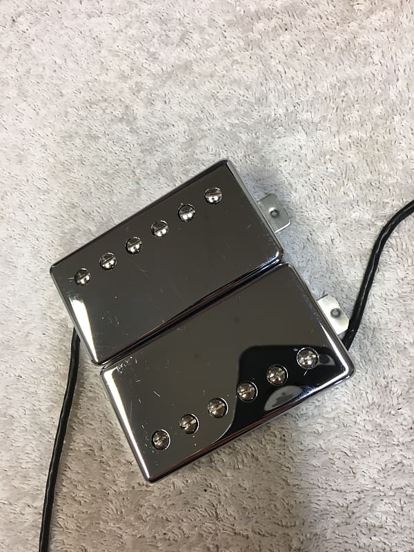 Seymour Duncan Hot Rodded Humbucker Pickup Set Chrome JB / Jazz