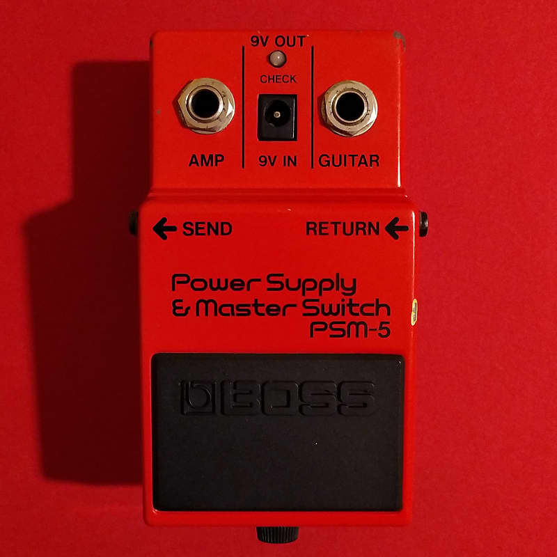 Boss PSM5 Power Supply & Master Switch made in Reverb Deutschland