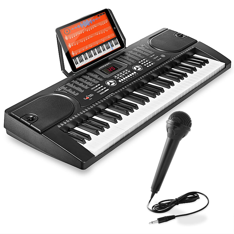 Digital Keyboard - with Microphone and Sticker Sheet image 1