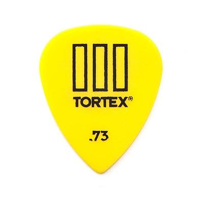 Dunlop 462P.73 Tortex TIII .73mm Pick (12 pack Yellow)