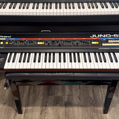Roland Juno 60 Polyphonic Analog Synthesizer + MD-8 Interface