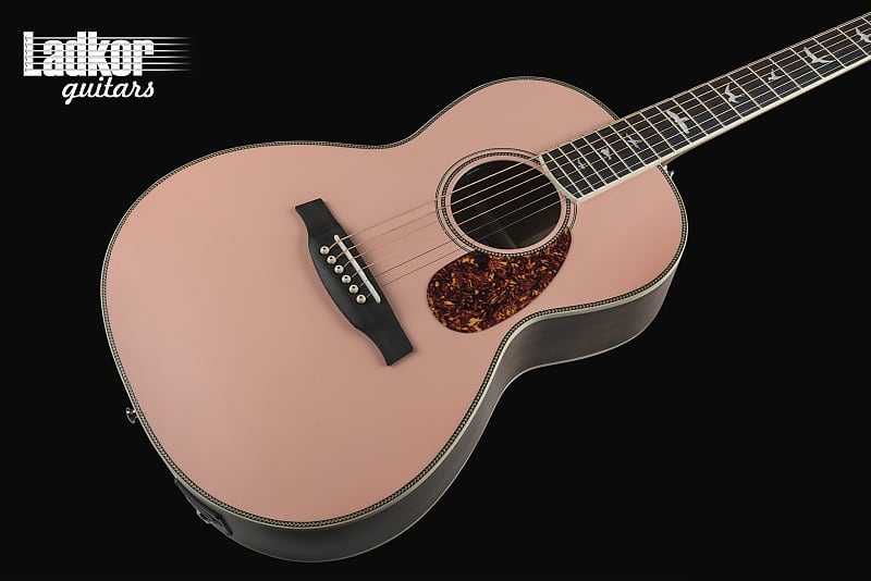 PRS SE P20E Pink Lotus Limited Edition Parlor Acoustic Electric 