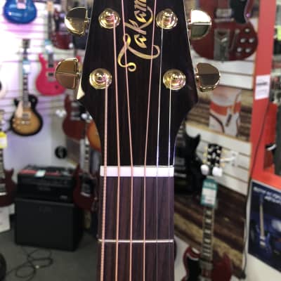 Takamine JP5DC Pro Series Acoustic Electric with Gig Case, Whiskey Brown - Made in Japan image 12