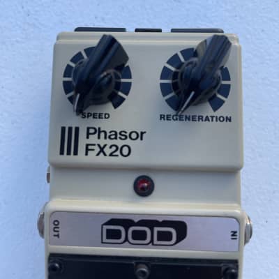 DOD Digitech FX20 Phasor Analog Phaser Rare Vintage Guitar Effect Pedal image 3