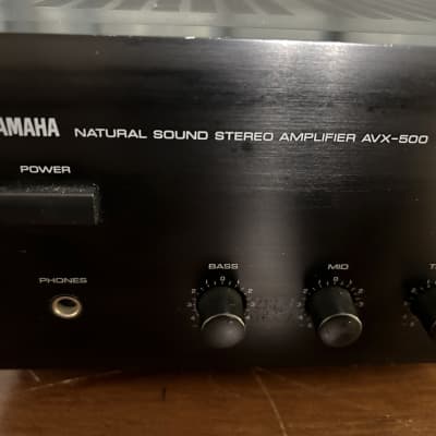 Clean 1990s Yamaha AVX-500 Stereo Amplifier - Phono Ready Clean 1990s Yamaha AVX-500 Stereo Amplifier - Phono Ready