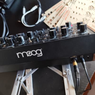 Moog DFAM Drummer From Another Mother Semi-Modular Analog Percussion Synthesizer 2018 - Present - Black/Wood image 3