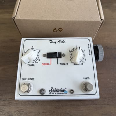 Reverb.com listing, price, conditions, and images for sabbadius-tiny-vibe