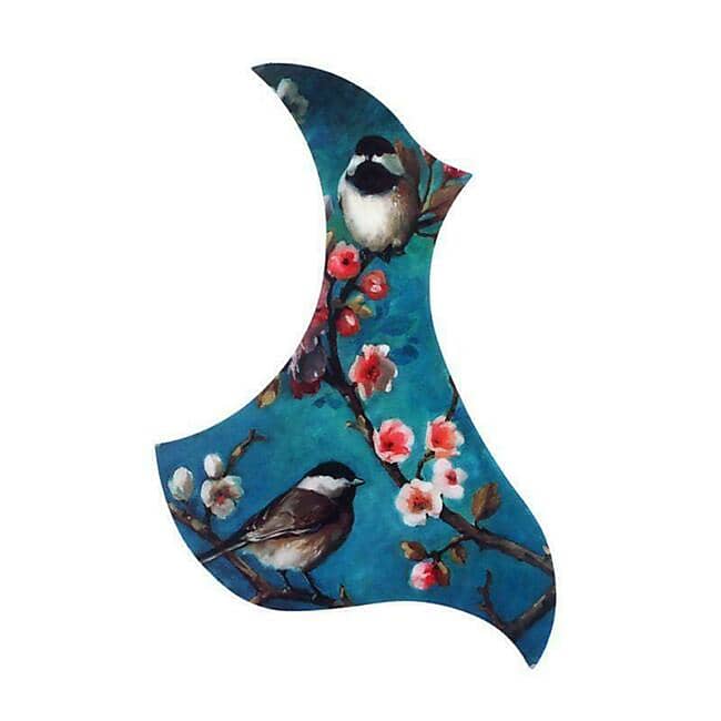 New Pickguard Acoustic PVC Radius 4 23/32in Model 02 Reverb