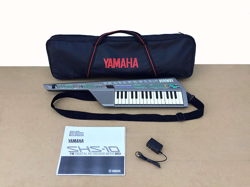 ヤマハ SHS-10 R Yamaha SHS-10 R Red FM Digital Shoulder Key MIDI Synthesizer
