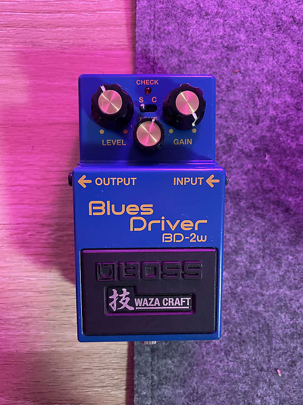 Boss BD-2W Blues Driver Waza Craft | Reverb Australia