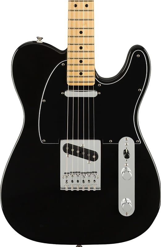 Fender Player Telecaster Maple Fingerboard - Black-Black image 1