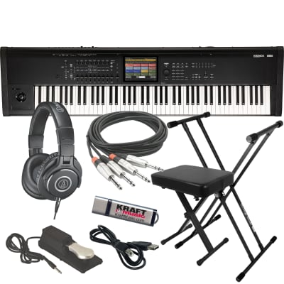 Korg Kronos 3 88-Key Music Workstation KEY ESSENTIALS BUNDLE