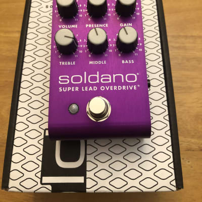 Soldano SLO Pedal limited edition Purple | Reverb