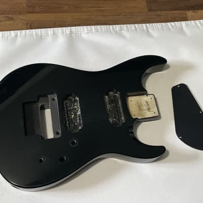 1999 Japan Fujigen Ibanez RG7620 7 String Black Guitar Body