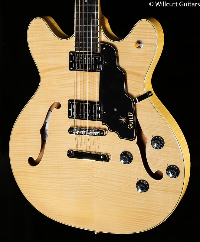 Guild Starfire IV ST Flamed Maple Natural (719) | Reverb