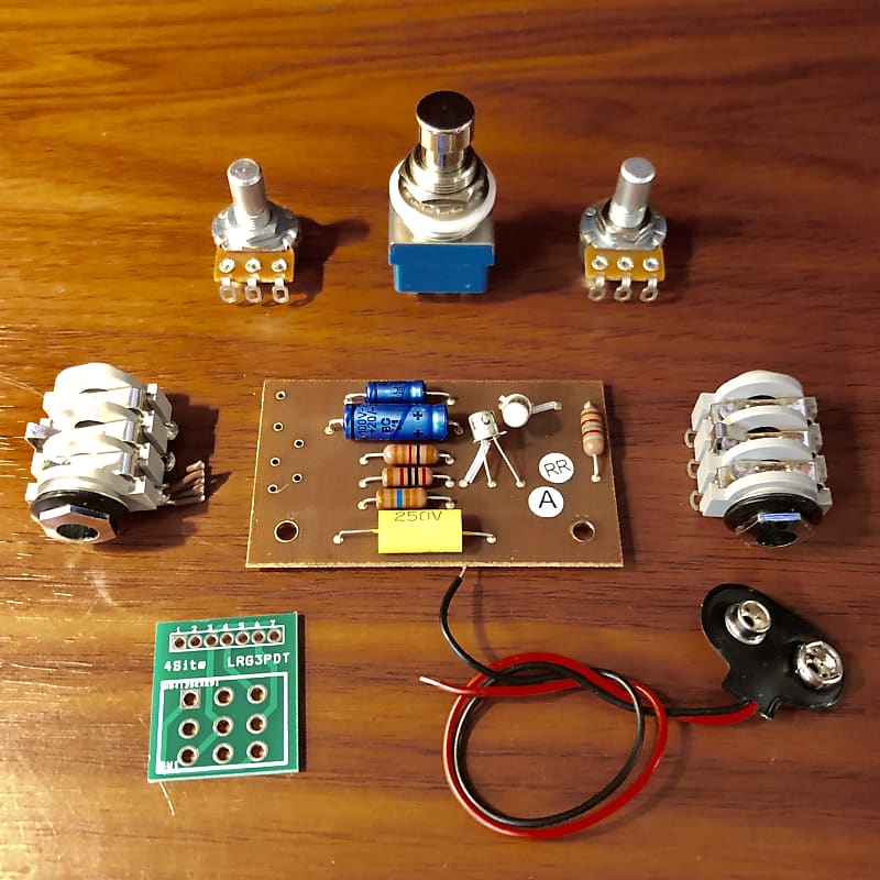 Jimi Hendrix BC108 Fuzz Face - DIY Parts Kit - Includes