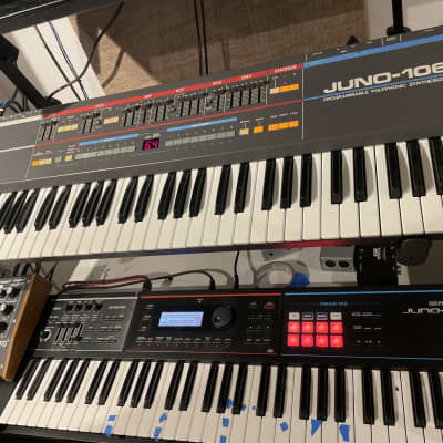 Fully restored and refurbished Roland Juno-106 61-Key Programmable Polyphonic Synthesizer image 1