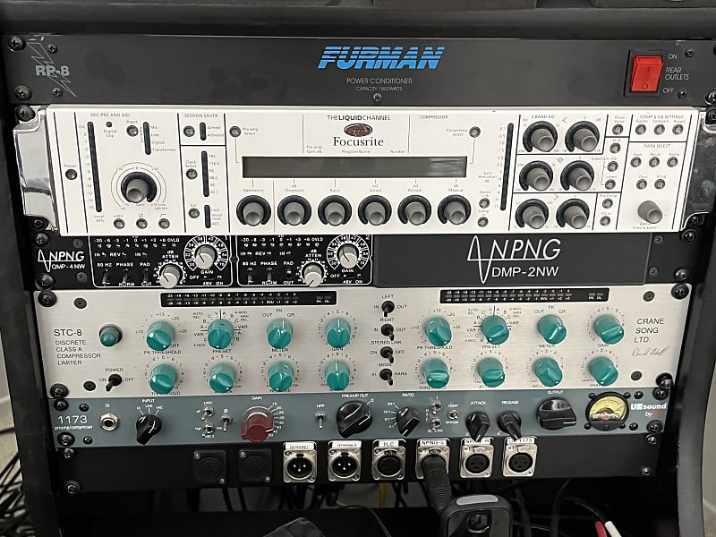 UK Sound 1173 Mic Pre & Compressor Reverb