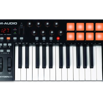 M-Audio Oxygen 25 MK IV - USB MIDI Performance Keyboard Controller - Final Clearance