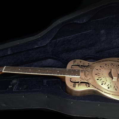 Duolian 'O'  'Islander' Resonator Guitar - Antique Copper Finish image 8