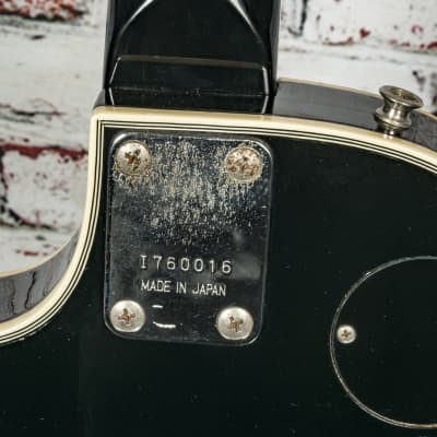 Greco - 1976 EG-600 Ebony Custom - Solid Body HH Electric Guitar, Black - x0016 - USED image 19