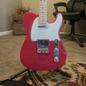 Mint Cond, Limited Run Fiesta Red American Special Telecaster, Perfect! image 9