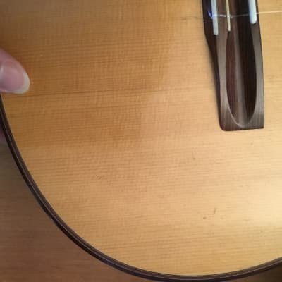 Sergei de Jonge  Spruce top/ Indian Rosewood back and sides 2004 French polish image 5