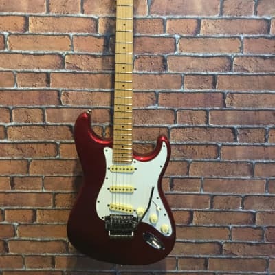 Fender Stratocaster MIJ Contemporary Serie Kahler Tremolo 1988 - Candy Apple Red image 2