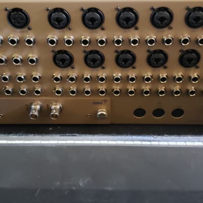 CADAC CDC Four Digital Mixing Console with the CDC I/O 3216 Stagebox 2012 Gold / Red image 4