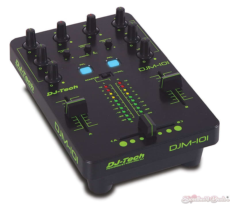 DJ Tech DJM101 Mixer Style USB MIDI Controller w/ Deckadance LE Software image 1