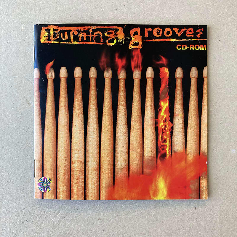 burning grooves CD-ROM Drum audio-CD付き burning grooves CD-ROM Drum audio-CD付き