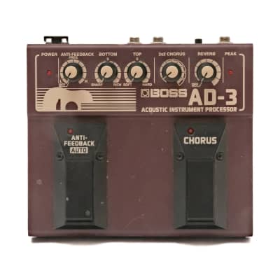 Reverb.com listing, price, conditions, and images for boss-ad-3-acoustic-instrument-processor