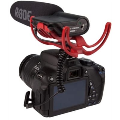 Rode VideoMic Directional Shotgun Microphone with Rycote Lyre Suspension System image 4