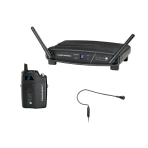 Audio-Technica ATW-1101/H92 System 10 Digital Wireless Headset Microphone System