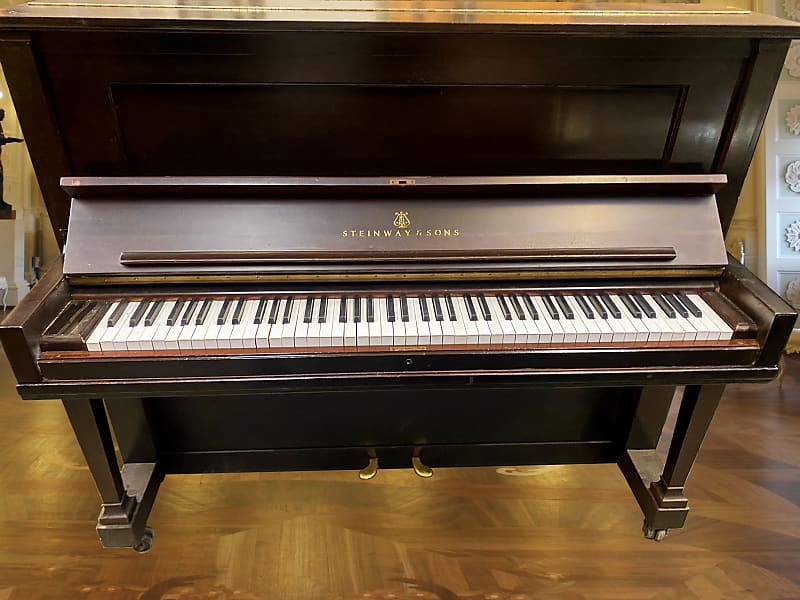 Steinway Model V Upright Piano 50'' image 1