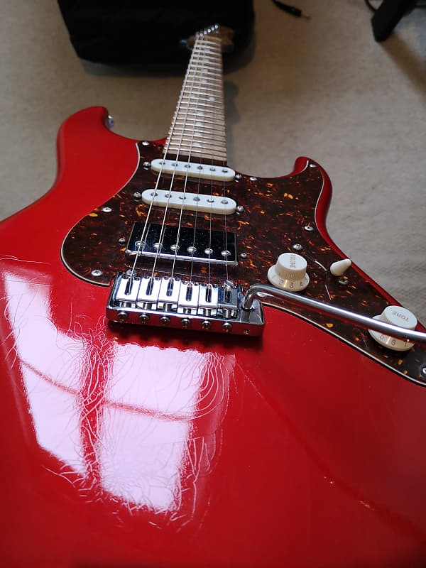 Patrick James Eggle 96 HSS 2022 Candy Apple Red Nitro Reverb UK